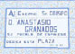 Placa Arzobispo Granados